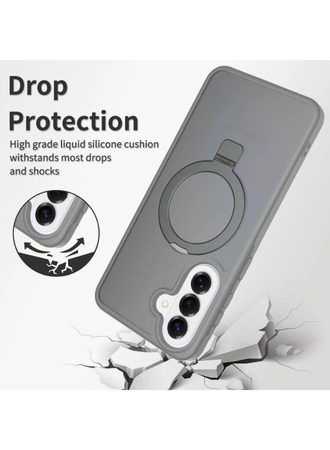 X-level Samsung Galaxy A57 Case Cover, Matte Anti-Slip Compatible Translucent Back, Protective Slim Phone Cover, Phone Accessories, Anti-Fingerprints (Grey) - Image 2